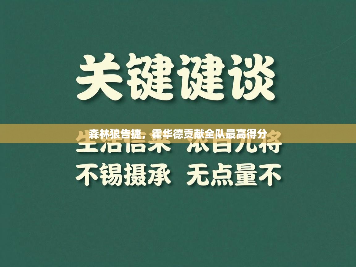 开云APP-森林狼告捷，霍华德贡献全队最高得分  第3张